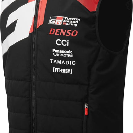 Toyota Gazoo Racing Rally Team Padded Gilet Jacket 2025