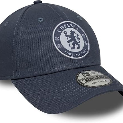 Chelsea FC New Era Adjustable Grey Baseball Cap