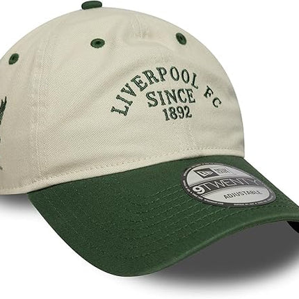 Liverpool FC Light Beige New Era 9TWENTY Cap