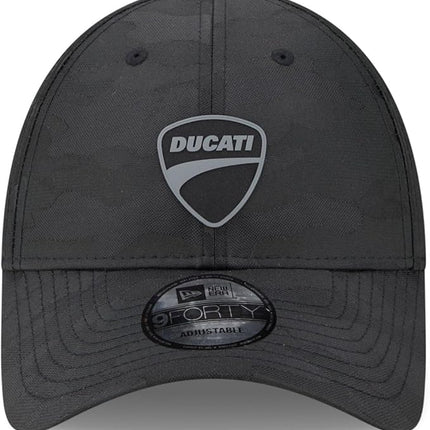Ducati Corse New Era Logo Camo Grey Print Baseball Cap