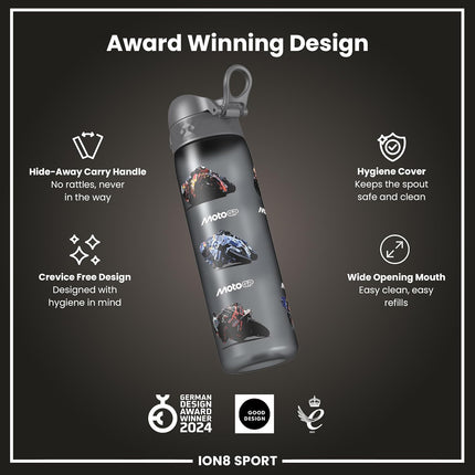 ION8 X MotoGP Racing Rider Mix Water Bottle 500ml