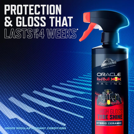 Red Bull Racing F1 Team Armor All Podium Series High Gloss Tyre Shine Spray