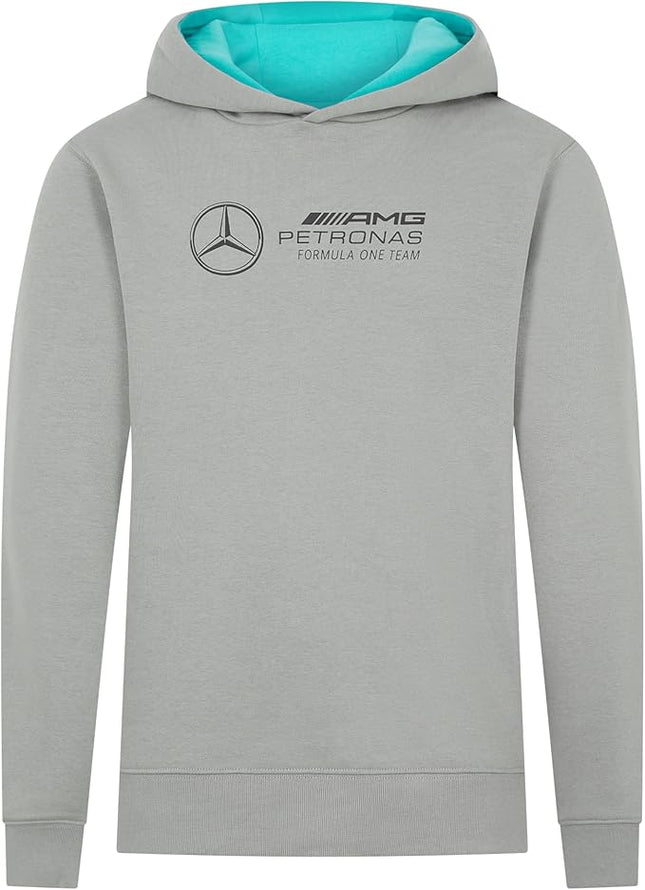 Mercedes AMG Petronas F1 Team Large Logo Kids Hoody