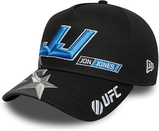 UFC MMA New Era Jon Jones Black Baseball Cap