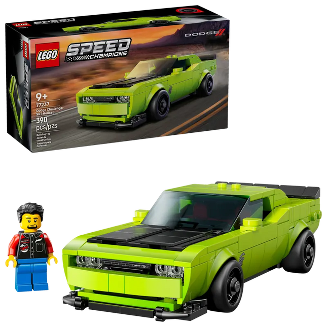 Dodge Challenger SRT Hellcat Sports Car LEGO Speed Champions