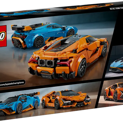 Lamborghini Revuelto & Huracán STO LRGO Speed Champions