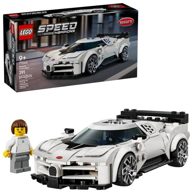 Bugatti Centodieci Hyper Sports Car LEGO Speed Champions