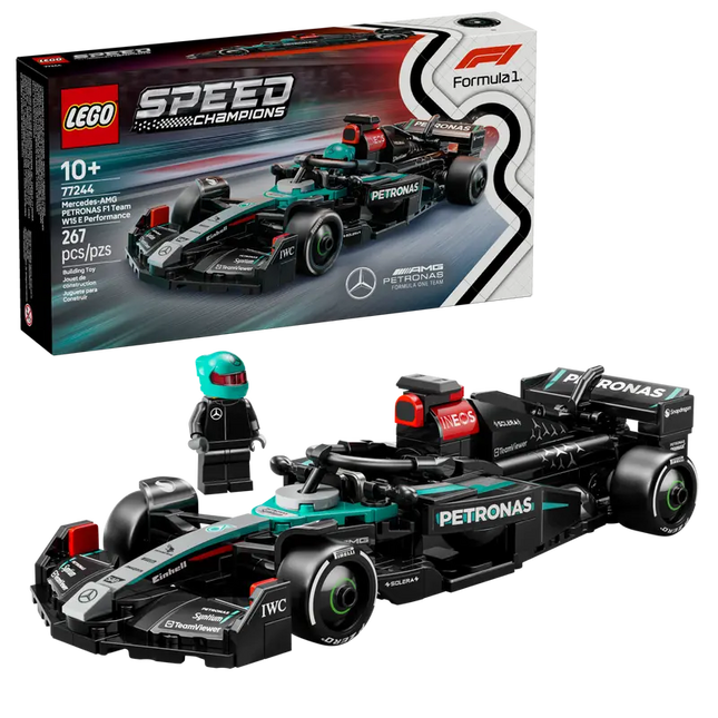 Mercedes AMG Petronas W15 F1® LEGO Speed Champions Race Car Mercedes AMG Petronas W15 F1® LEGO Speed Champions Race Car