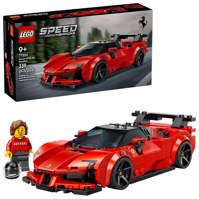 Scuderia Ferrari SF90 XX Stradale Sports Car LEGO Speed Champions