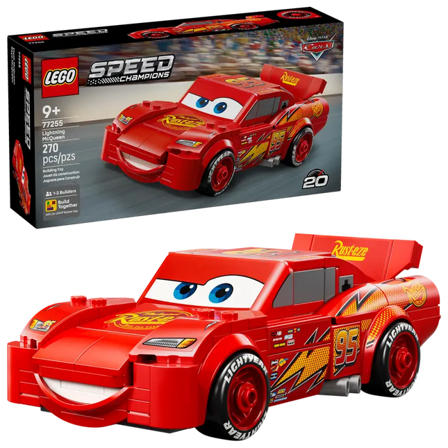 Lightning McQueen Racing Car Lego Speed Champions