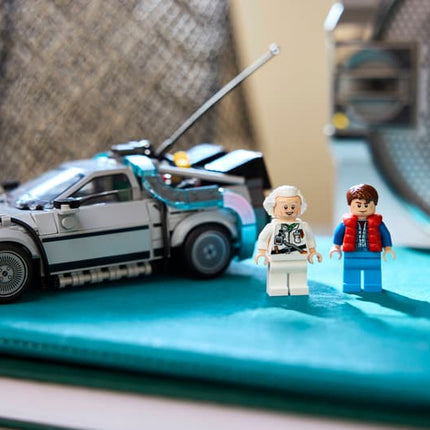 DeLorean Time Machine From Back to The Future Car LEGO Speed Champion
