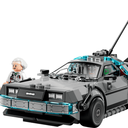DeLorean Time Machine From Back to The Future Car LEGO Speed Champion