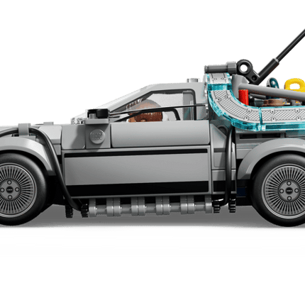 DeLorean Time Machine From Back to The Future Car LEGO Speed Champion