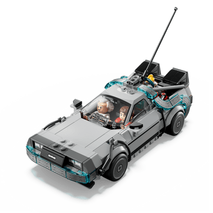 DeLorean Time Machine From Back to The Future Car LEGO Speed Champion