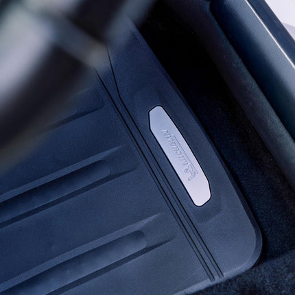Michelin Heavy Duty Non-Slip Car Floor Mats 4 Piece Set of Front & Rear
