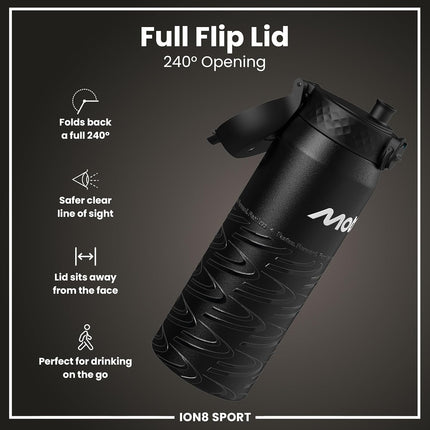 ION8 X MotoGP Racing Lean Sports Thermal Water Bottle 750ml