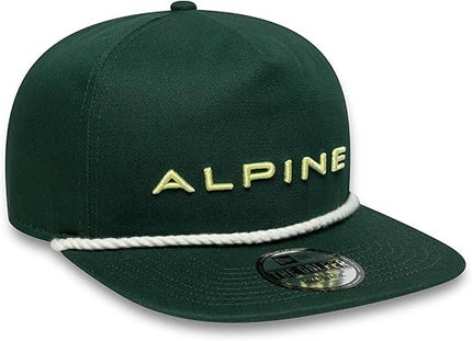 Alpine F1 Team New Era Dark Green Golfer Camper Baseball Cap