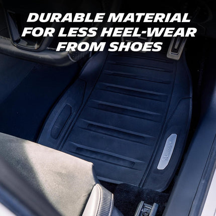 Michelin Heavy Duty Non-Slip Car Floor Mats 4 Piece Set of Front & Rear