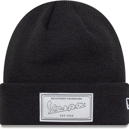 Vespa New Era Cuff Knit Black Beanie