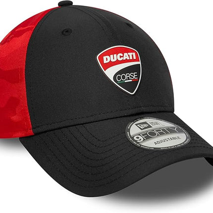 Ducati Corse New Era Logo Camo Print Baseball Cap