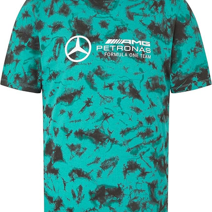 Mercedes AMG Petronas F1 Tie Dye Logo T-Shirt