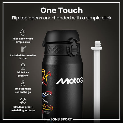 ION8 X MotoGP Racing Circuits Thermal Water Bottle 750ml