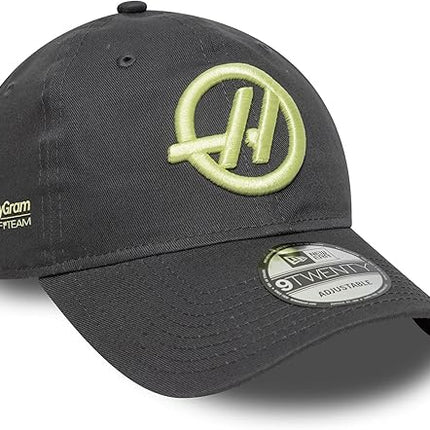 Haas F1 Team New Era Seasonal Logo Dark Grey Baseball Cap