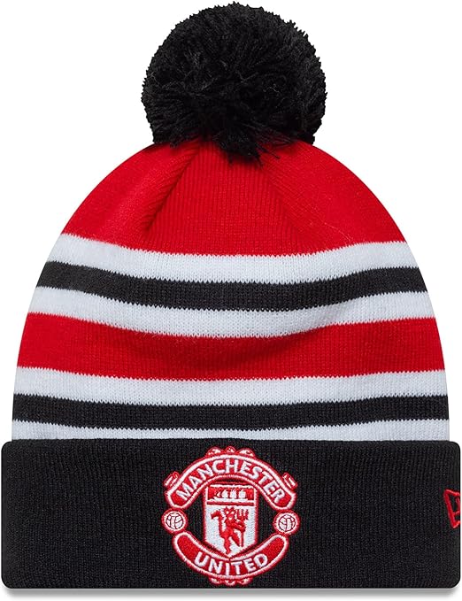 Manchester United Stripe Cuff New Era Winter Beanie
