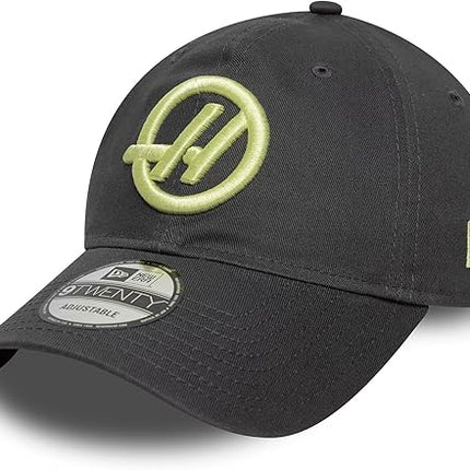 Haas F1 Team New Era Seasonal Logo Dark Grey Baseball Cap