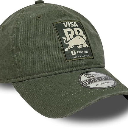 Visa Cash App Racing Bulls New Era Washed Style Baseball Cap