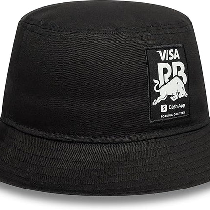 Visa Cash App Racing Bulls F1 New Era Seasonal Logo Tapered Bucket Hat