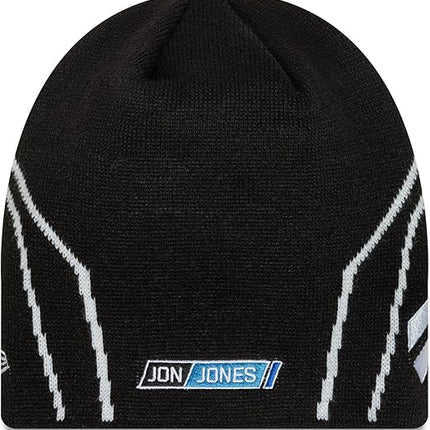 UFC MMA Jon Jones New Era Black Skull Knit Beanie