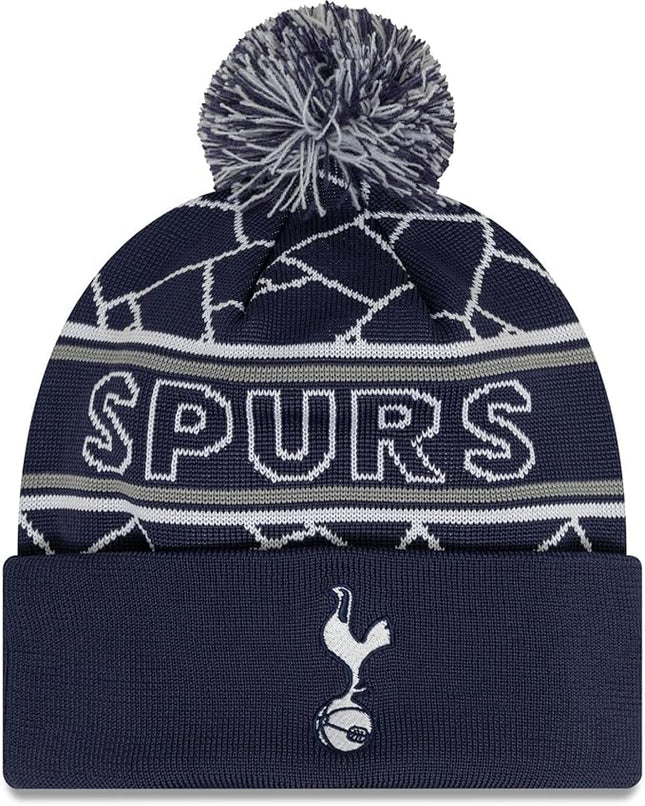 New Era Winter Sport Knit Beanie - Tottenham Hotspur - One Size Navy