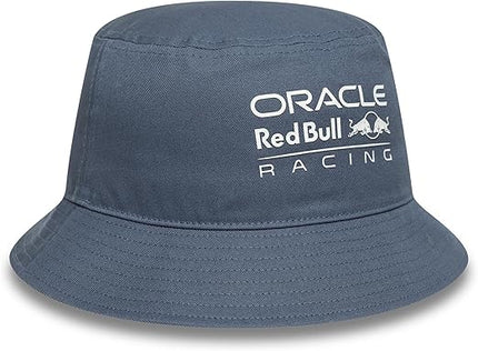 Red Bull Racing F1 New Era 2025 Seasonal Tapered Blue Bucket Hat