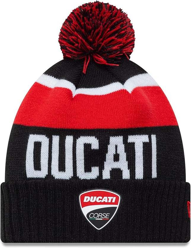 Ducati Corse New Era Bikes Racing Logo Beanie Hat