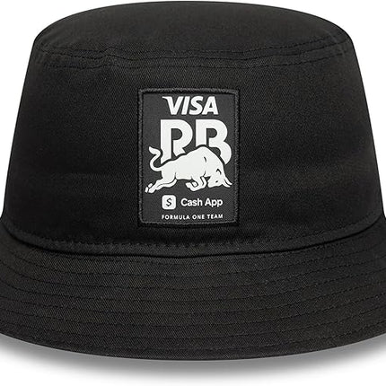 Visa Cash App Racing Bulls F1 New Era Seasonal Logo Tapered Bucket Hat