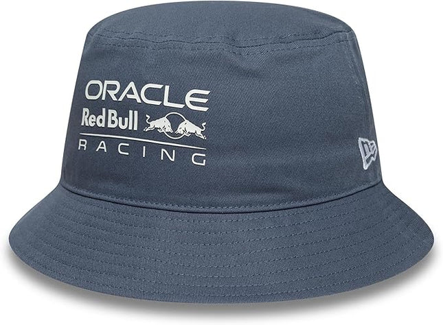 Red Bull Racing F1 New Era 2025 Seasonal Tapered Blue Bucket Hat