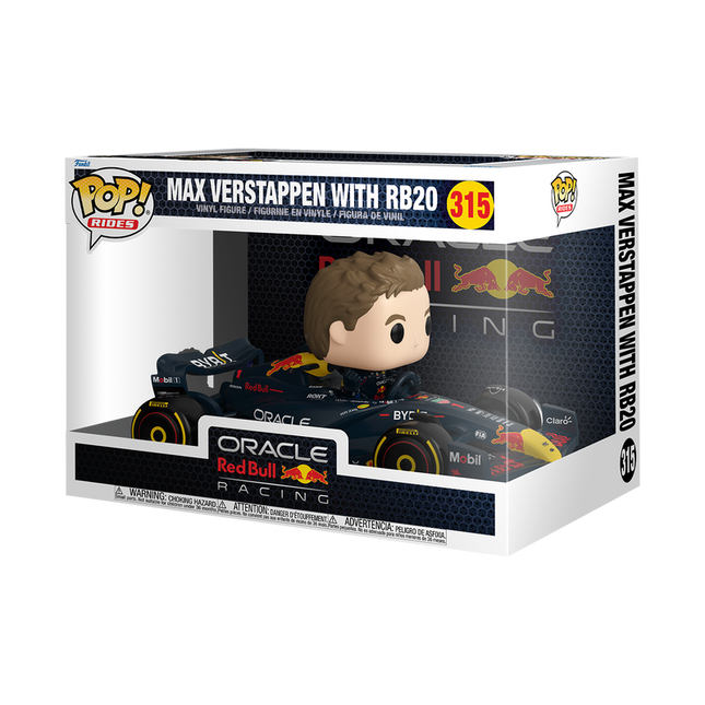 Red Bull Racing F1 Max Verstappen With Car Funko POP! Collectable Figure