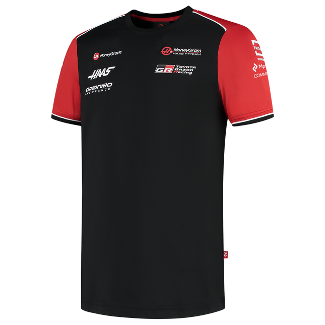 Haas F1 Team Fitted Teamwear T-Shirt 2025 – Vantage97