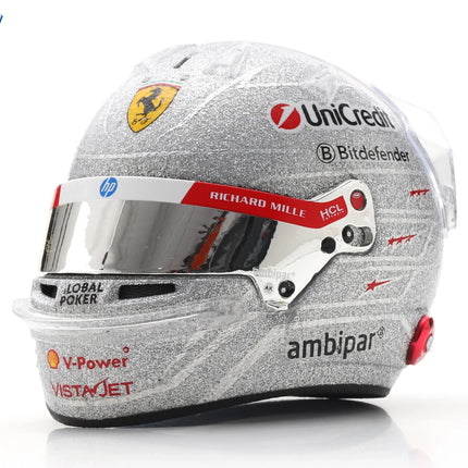 Scuderia Ferrari F1 Team Looksmart Lewis Hamilton Las Vegas GP 1/5 Mini Helmet 2025
