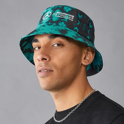 Mercedes AMG Petronas F1 Tie Dye Bucket Hat