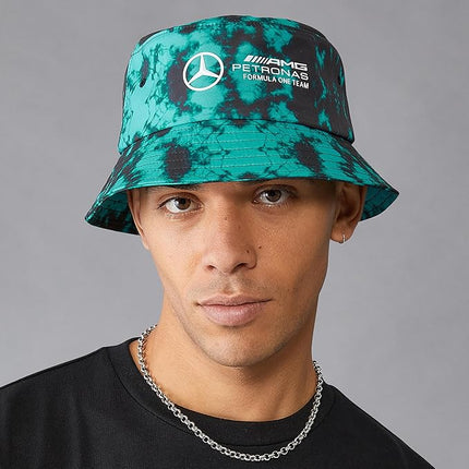 Mercedes AMG Petronas F1 Tie Dye Bucket Hat