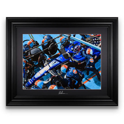 Williams Racing F1 Alex Albon 2023 USA GP Pitstop Artwork