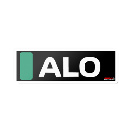 Aston Martin F1 Fernando Alonso Stickers 2025