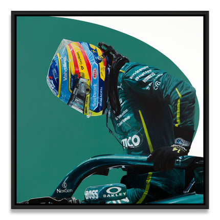 Aston Martin F1 Fernando Alonso Rise Artwork