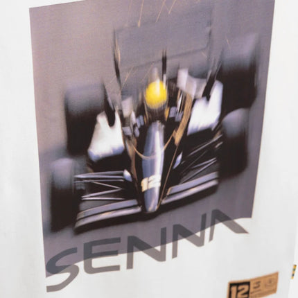 Ayrton Senna X Lotus F1 Team Graphic T-Shirt