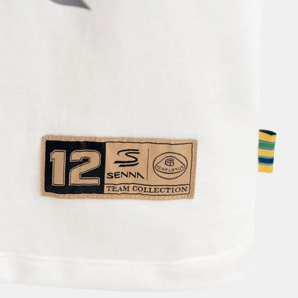 Ayrton Senna X Lotus F1 Team Graphic T-Shirt