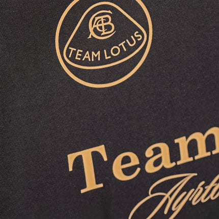 Ayrton Senna X Lotus F1 Team Oversized Badge T-Shirt