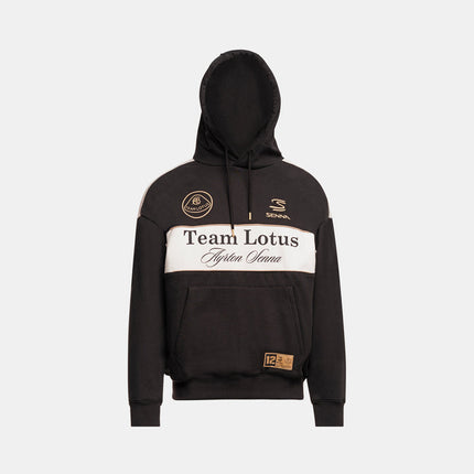 Ayrton Senna X Lotus F1 Team Oversized Badge Hoody