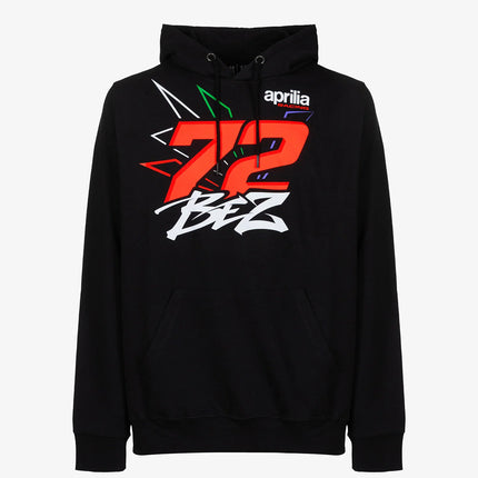 Marco Bezzecchi #72 Dual Aprilia Hooded Sweatshirt